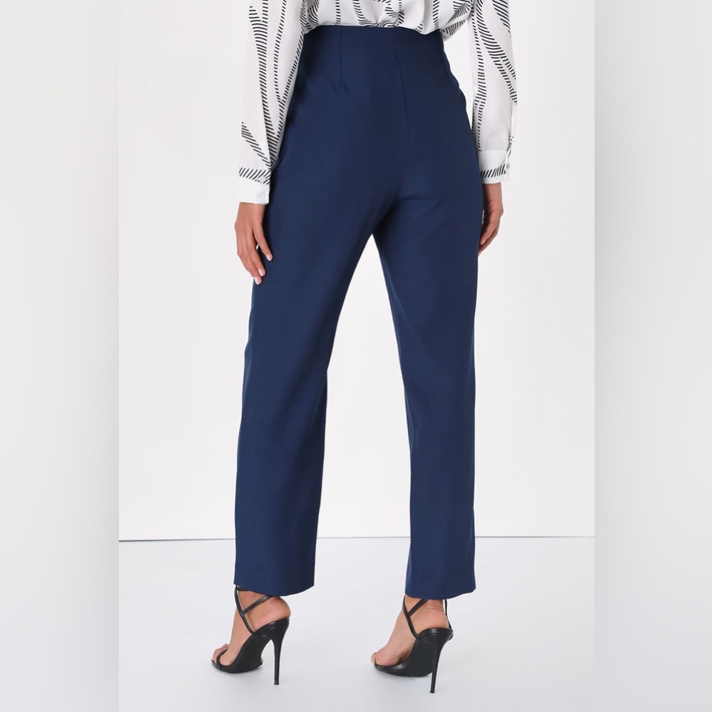 NWT Lulus Build Your Dreams Trouser Pants